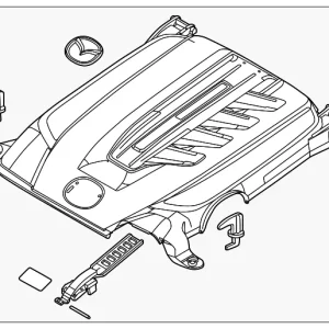 Engine Cover - Mazda (PX27-10-230E)