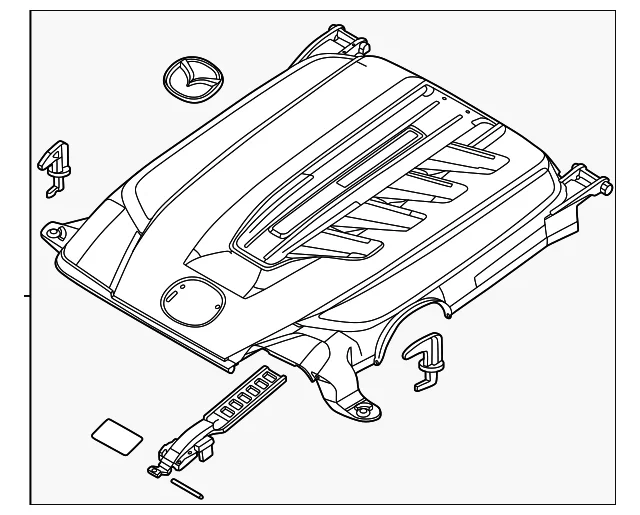Engine Cover - Mazda (PX27-10-230E)