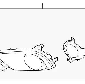 Trim Bezel - Mazda (TK22-50-C11)