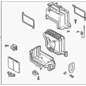 Evaporator Assembly - Mazda (TA01-61-520D)