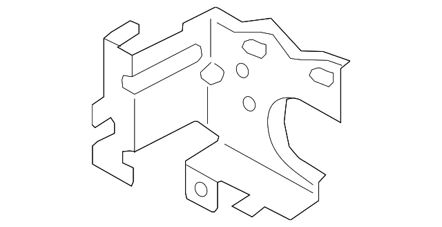 Ft Impact Sensor Rear Bracket - Mazda (N243-57-KX0B)