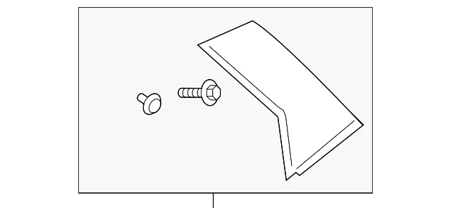Rear Applique - Mazda (DGJ1-50-M60A)