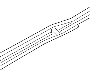 Floor Rail - Mazda (BDTS-53-660)