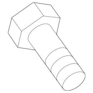 Mount Bolt - Mazda (9XF0-38-23X7)