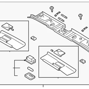 Header Trim - Mazda (NE51-68-09ZN-02)