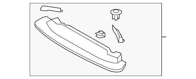 Stiffener - Mazda (DB4F-50-0S0)