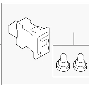 Seat Heat Switch - Mazda (GJ6A-66-420-02)