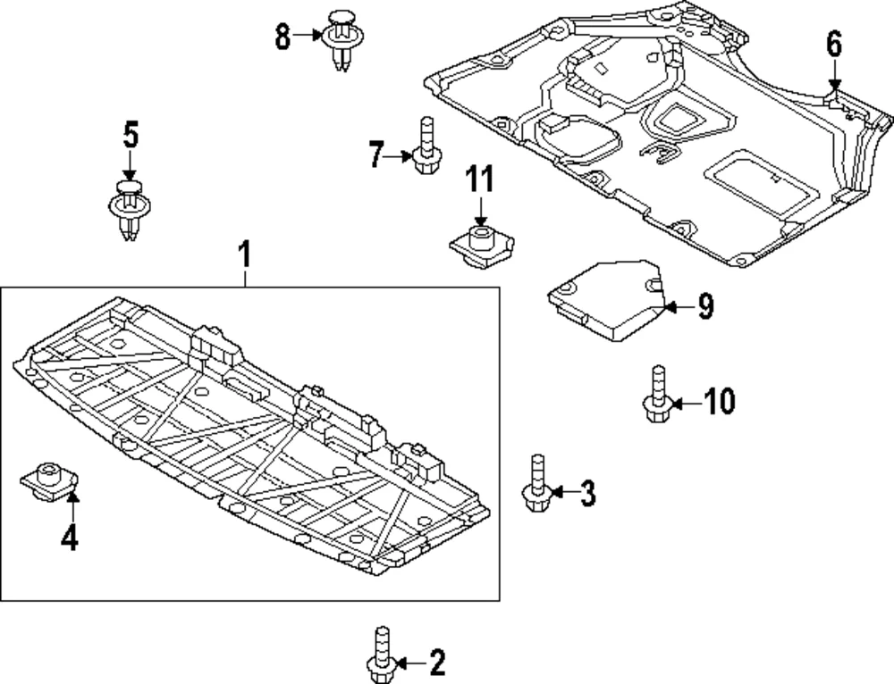 Cover Service Hole - Mazda (VA80-56-071)