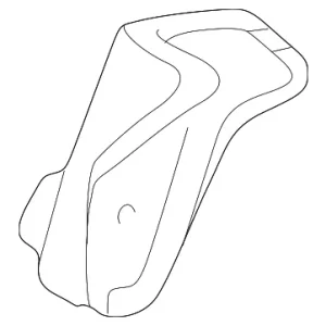 Hinge Cover - Mazda (B25D-88-1J2-80)
