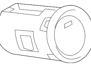 Start Button - Mazda (BHR1-66-3S0A)