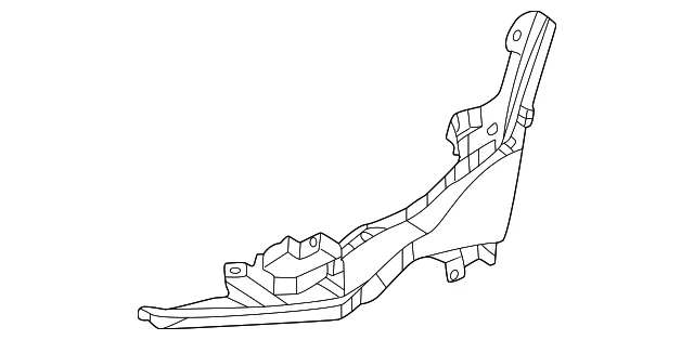 Air Guide - Mazda (DN4E-50-A50A)