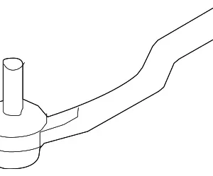 Outer Tie Rod - Mazda (EG21-32-280B)