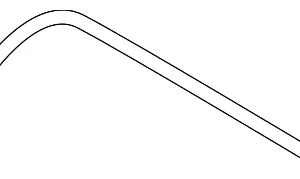 Washer Hose - Mazda (EG26-67-501A)