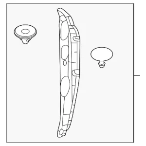 Seal Plate - Mazda (DN4E-56-585B)