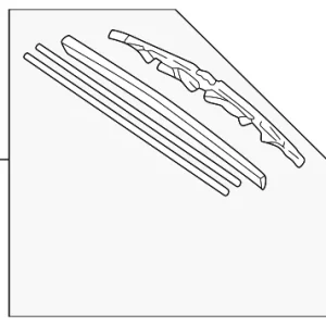 Blade Assembly - Mazda (BJ0E-67-330-9U)