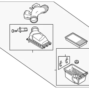 Air Cleaner Assembly - Mazda (CA01-13-30YG)