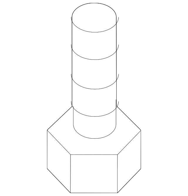 Cross Bar Bolt - Mazda (9946-61-225)