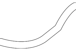 Washer Hose - Mazda (BP4M-67-501)