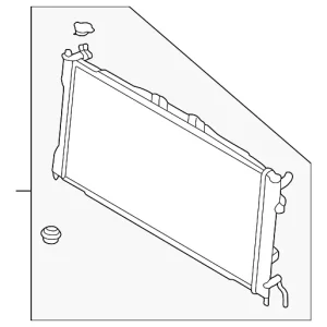Radiator Assembly - Mazda (FS1G-15-200A)