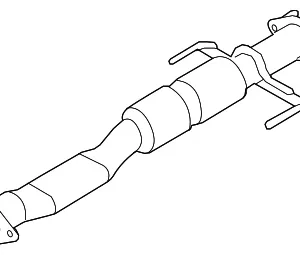 Intermediate Pipe - Mazda (CY01-40-550E)