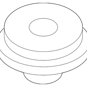 Drive Shaft Upper Bushing - Mazda (PF60-25-33X)