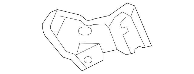 Lower Plate - Mazda (D10E-71-481)