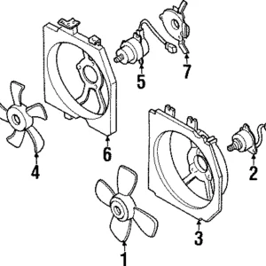 Motor - Mazda (B6DA-15-150)