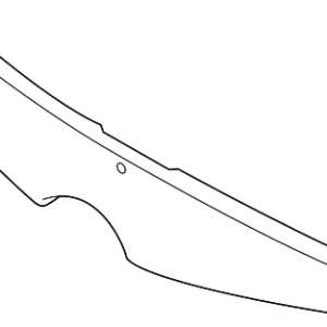 Upper Grille - Mazda (BAK3-50-711-11)