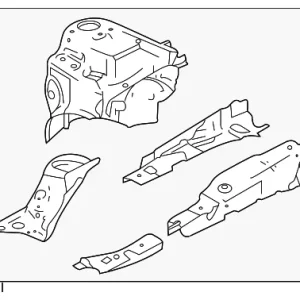 Apron Assembly - Mazda (GJ6A-54-210J)