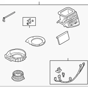 Blower Assembly - Mazda (NC11-61-140A)