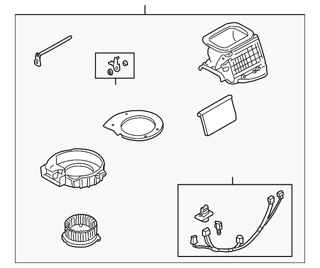 Blower Assembly - Mazda (NC11-61-140A)