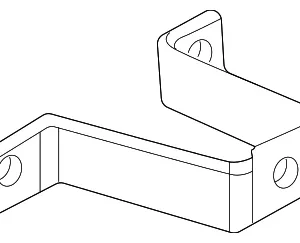 Stay Bracket - Mazda (H301-13-120)