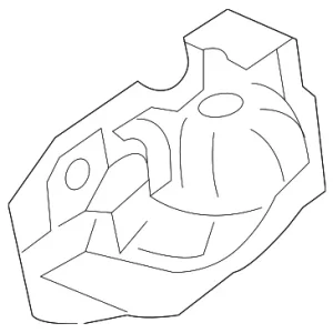 Handle, Inside - Mazda (BHN9-58-330B)