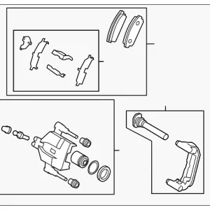 Caliper Assembly - Mazda (L232-26-980J)