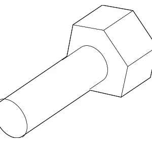Fan Assembly Bolt - Mazda (9YA0-20-680)