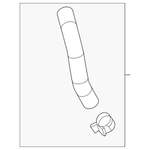 Vacuum Hose - Mazda (PX9R-43-630)