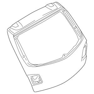Lift Gate - Mazda (B3YP-62-02XD)