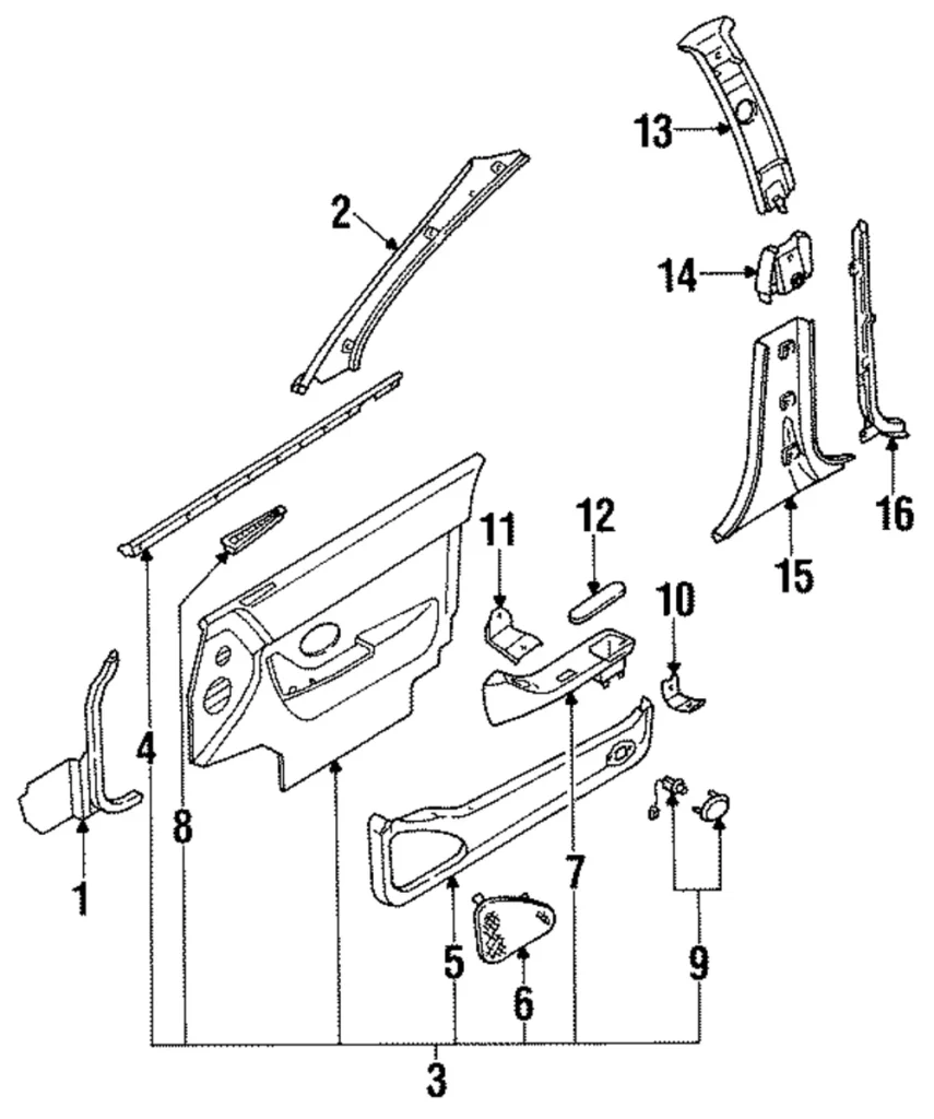 Insert - Mazda (HG30-68-424-45)
