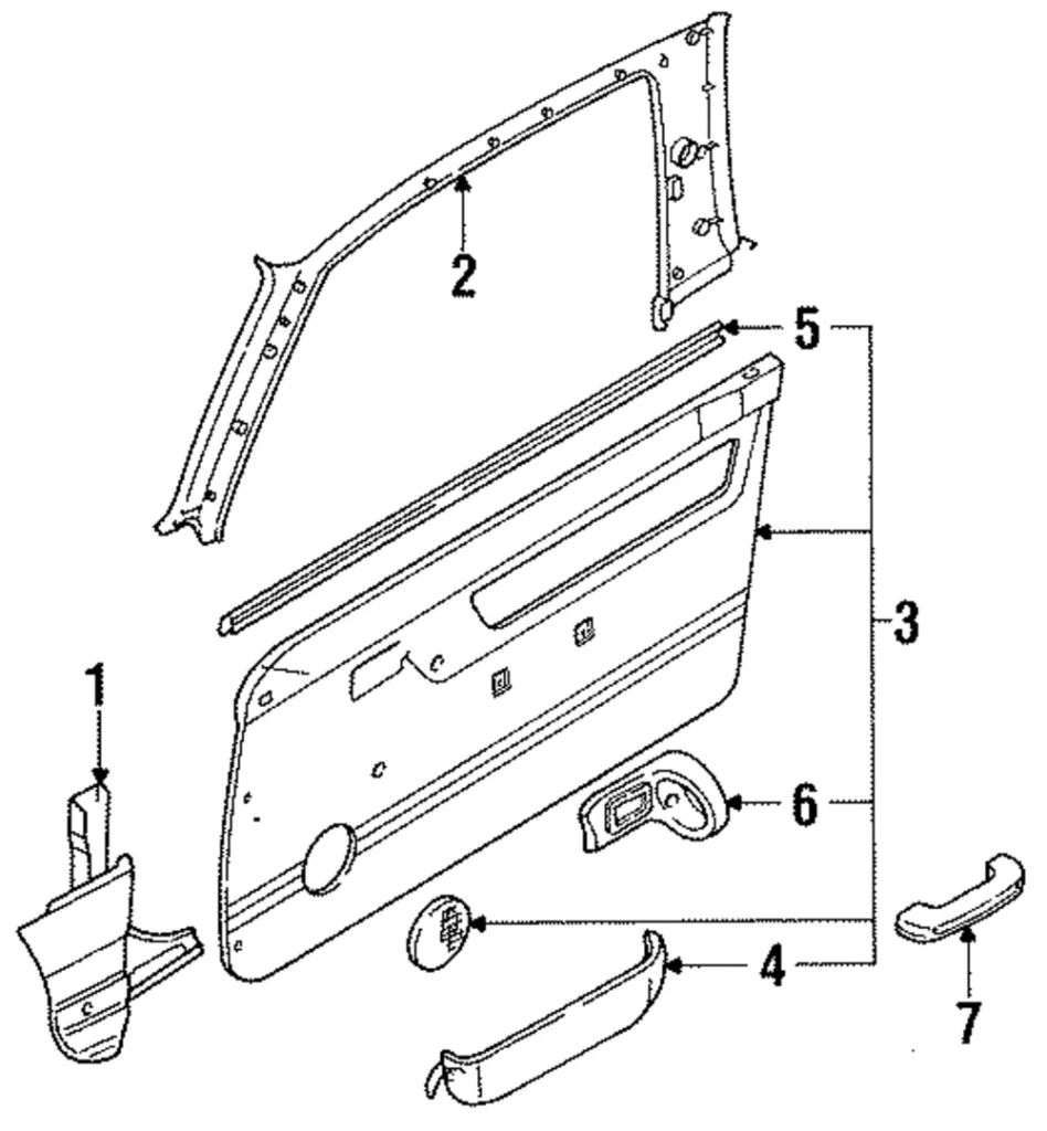 Armrest - Mazda (UB40-69-390-32)