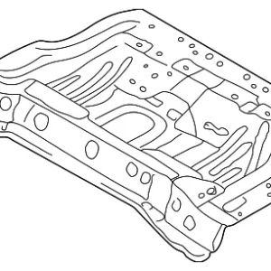 Center Floor Pan - Mazda (BNYV-53-70X)