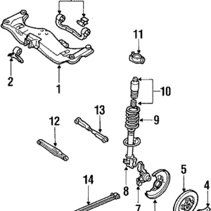 Strut - Mazda (B212-28-90XD)