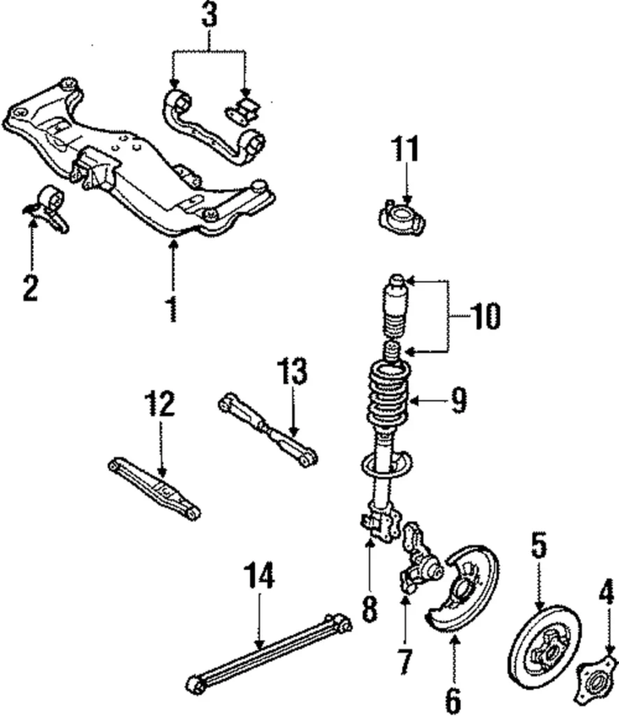 Lateral Rod - Mazda (B210-28-600)