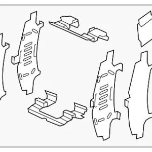 Hardware Kit - Mazda (K1YW-33-29ZA)