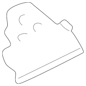 Closing Plate - Mazda (N067-70-670)