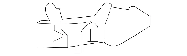 Front Bracket - Mazda (VA40-52-140)