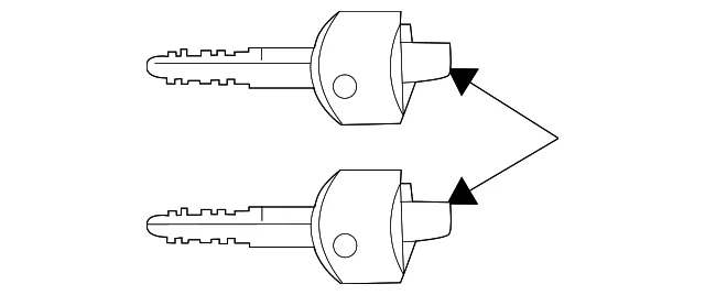 Key - Mazda (G2YA-76-2GXB)