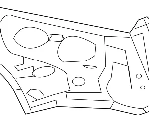 Tail Lamp Pocket - Mazda (BBY2-70-480)