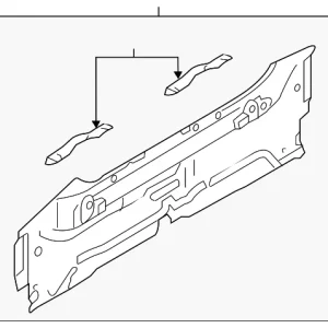 Rear Body Panel - Mazda (DF71-70-75XA)