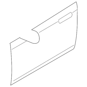 Outer Panel - Mazda (TD11-58-031)