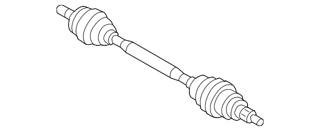 Axle Assembly - Mazda (RTC3-25-60XA)